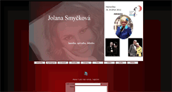 Desktop Screenshot of jolanasmyckova.com